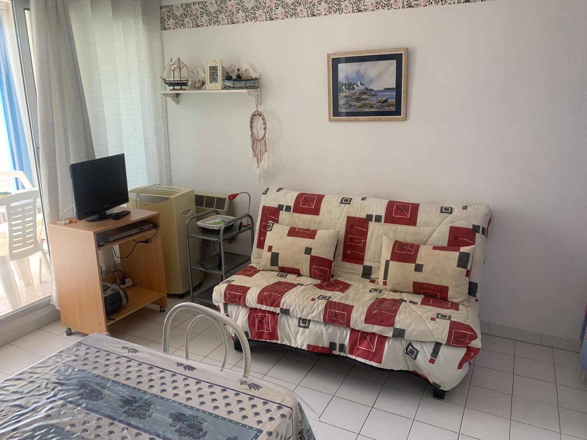 Vittoria Immobilier 6 -Reglement Sur Place - Cheques Vacances Acceptes La Grande-Motte Szoba fotó