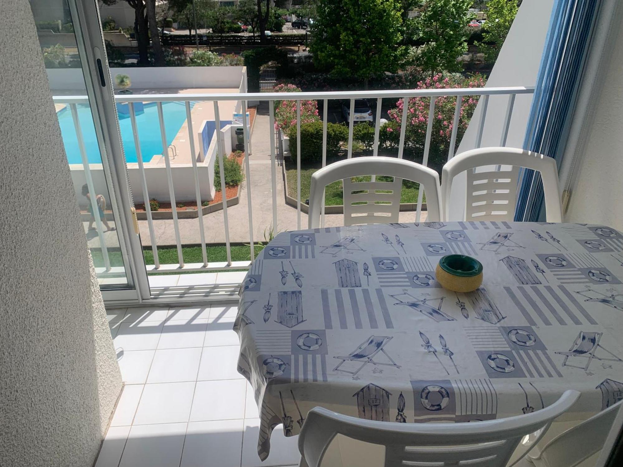 Vittoria Immobilier 6 -Reglement Sur Place - Cheques Vacances Acceptes La Grande-Motte Szoba fotó